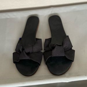 Rothy’s Black Knot Sandals Size 6.5